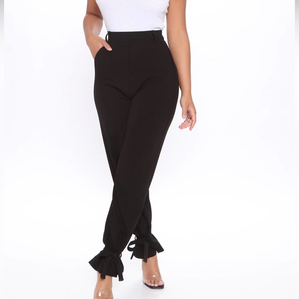 Fashion Nova Large Into the Office Trouser TAN NWT